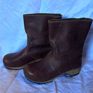 Sanita Brown Ankle Boots